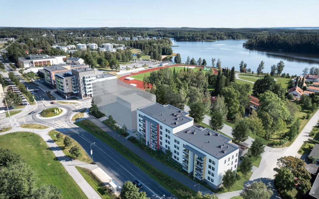 Merkittävä uudishanke: Kerrostalon rakennustyöt alkavat Ylöjärven Räikän alueella