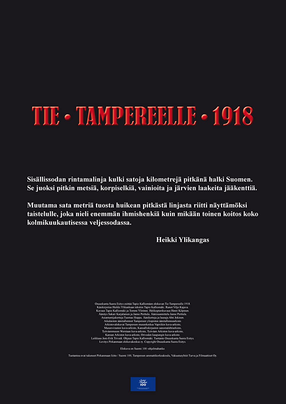 Tie Tampereelle 1918 -dokumenttielokuva