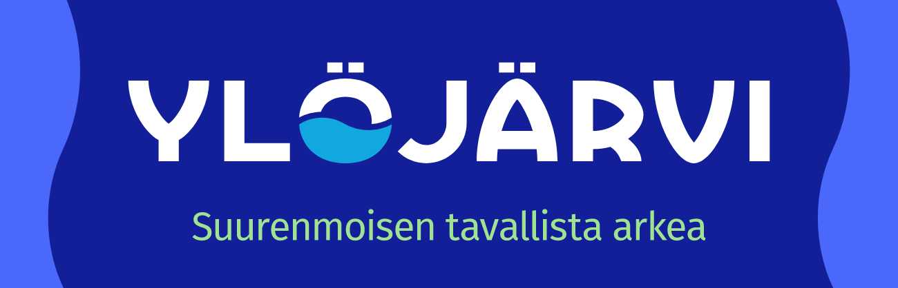 Ylöjärvi-logo, jonka alla lukee suurenmoisen tavallista arkea